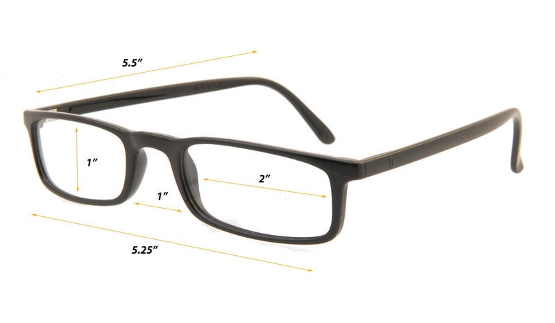 Nannini Quick 7.9 Lightweight Reading Glasses (Crystal, Size 1) - Image 4